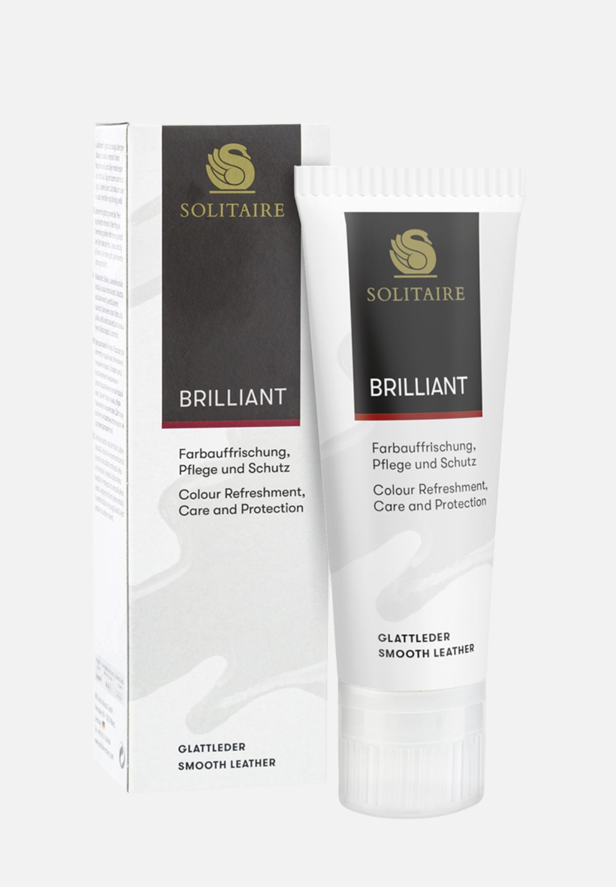 ledercreme mit schwammaufträger, farbauffrischung - neutral - schuhpflege (75 ml)