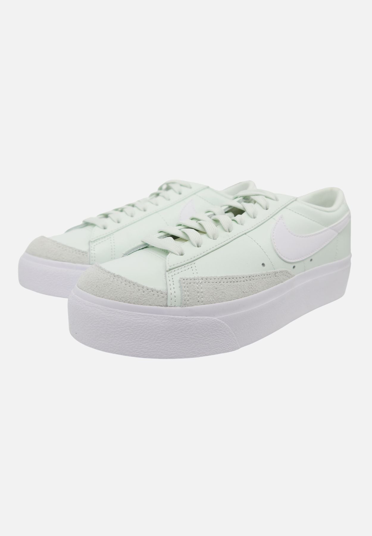 wmns blazer low platform - sneaker low - weiß
