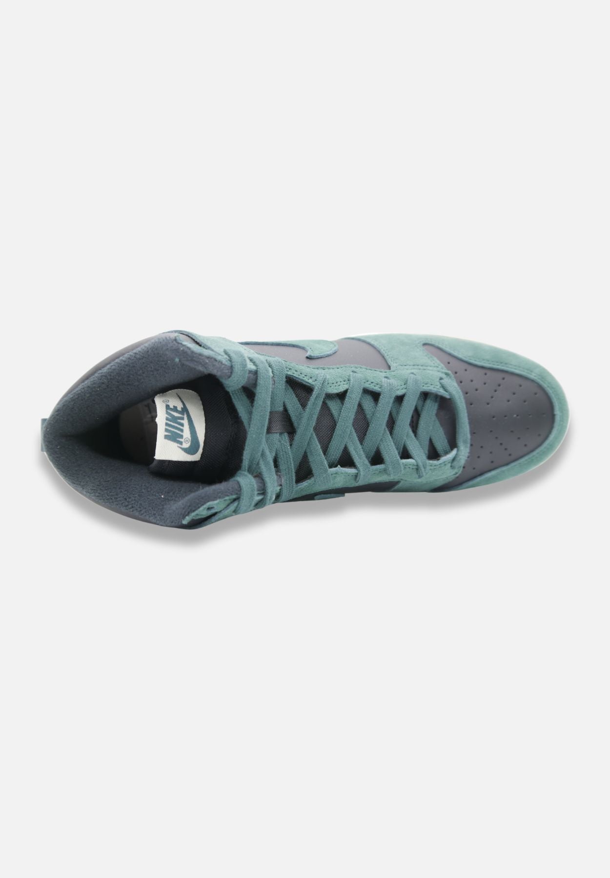 dunk hi retro prm - sneaker high - grün