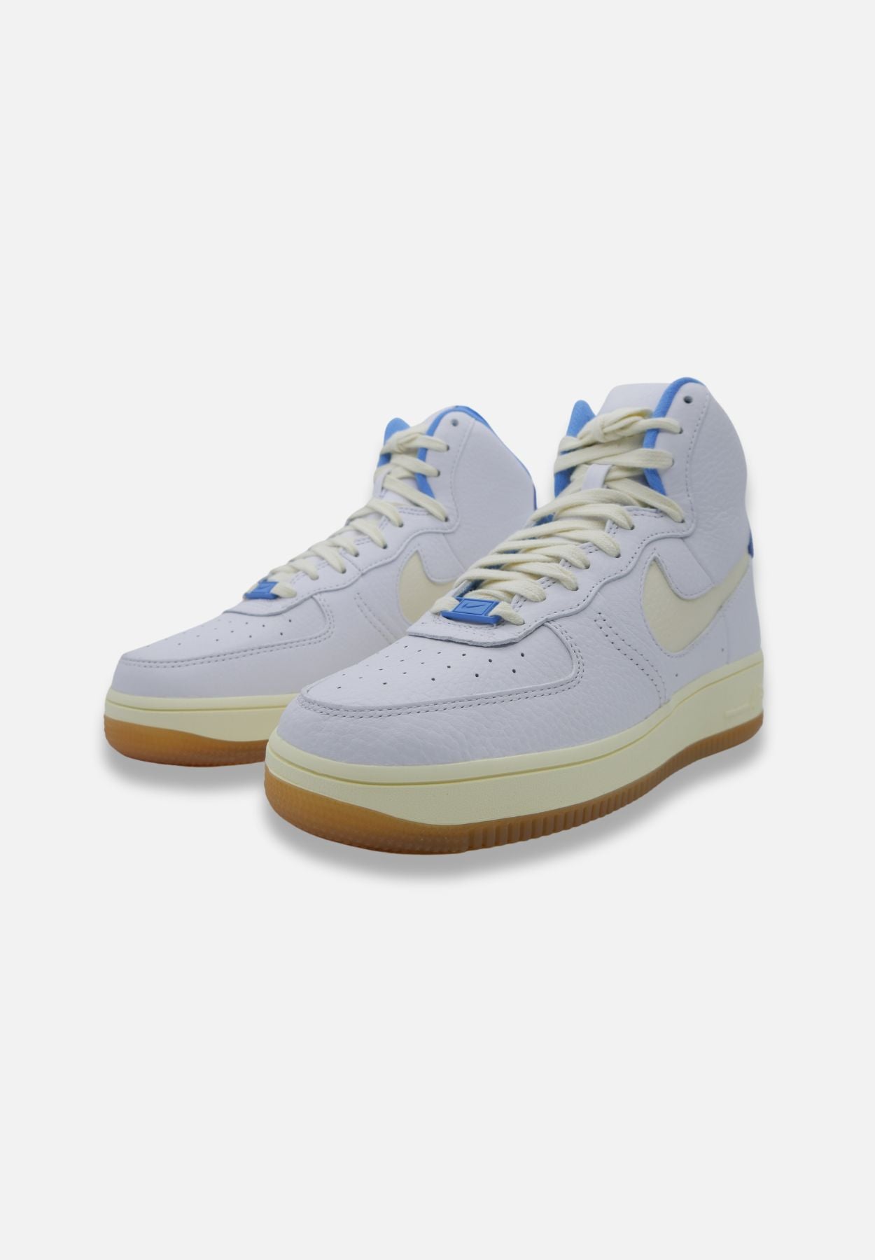 wmns air force 1 sculpt - sneaker high - weiß