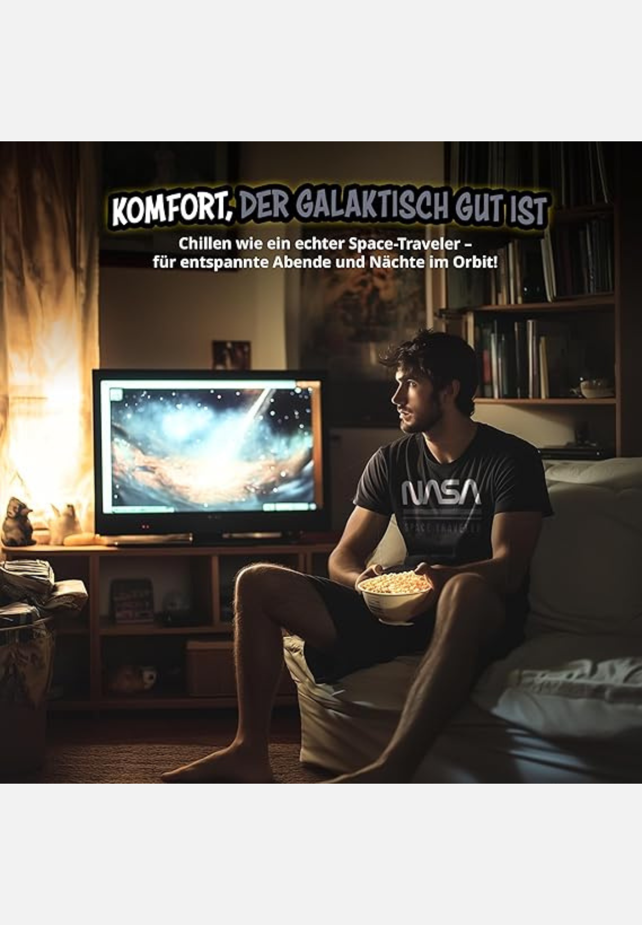 pyjama set kurz - grau/schwarz