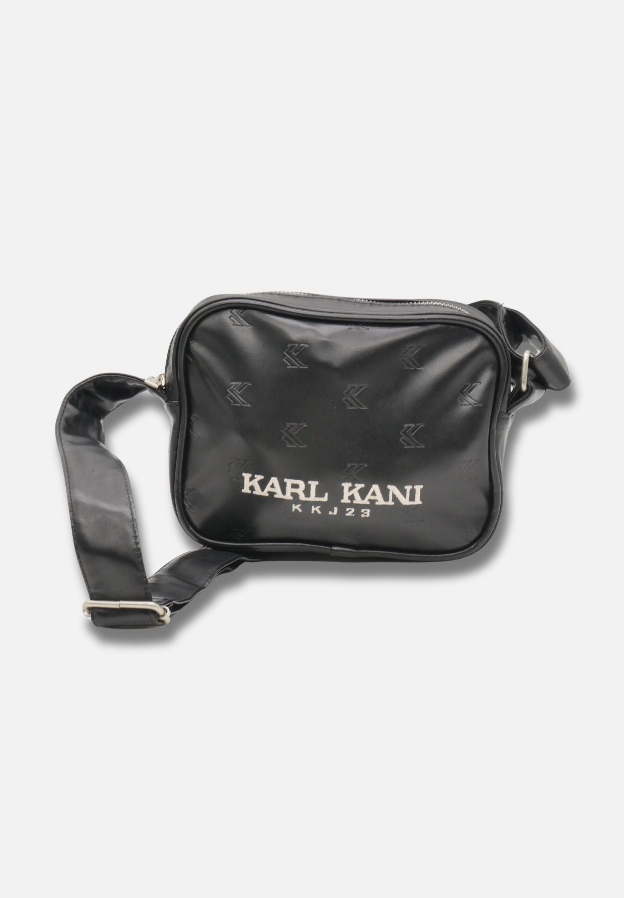kk retro messenge bag - tasche - schwarz