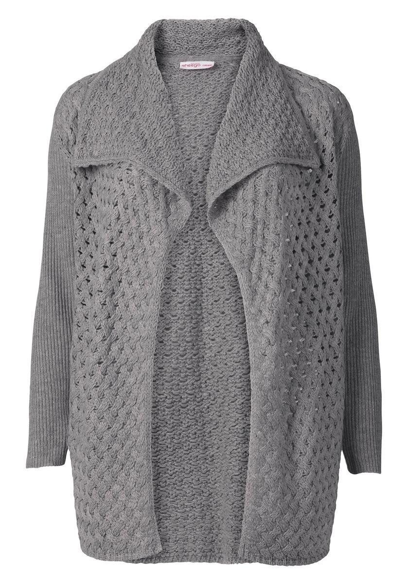 cardigan - grau