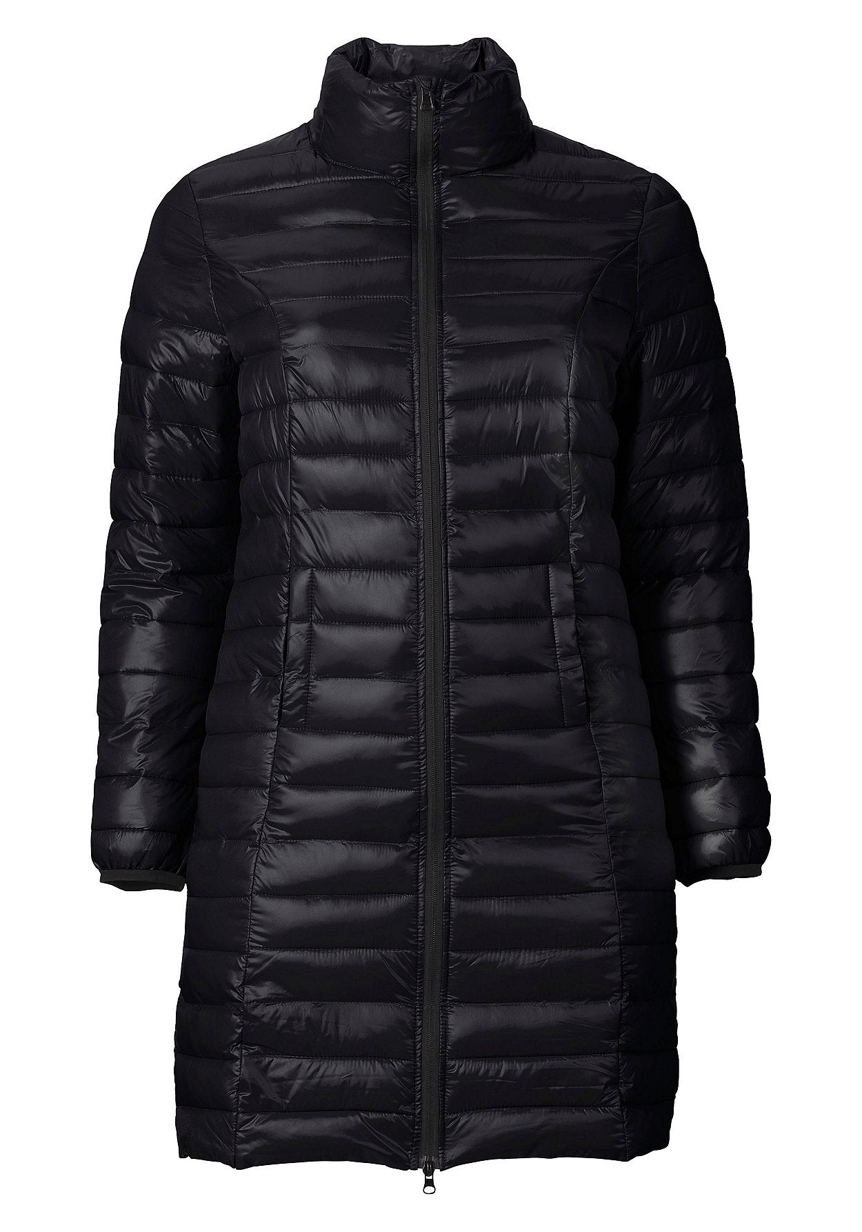 longsteppjacke - schwarz