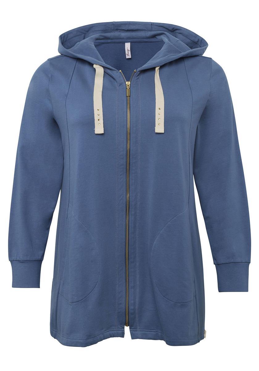 sweatjacke - blau