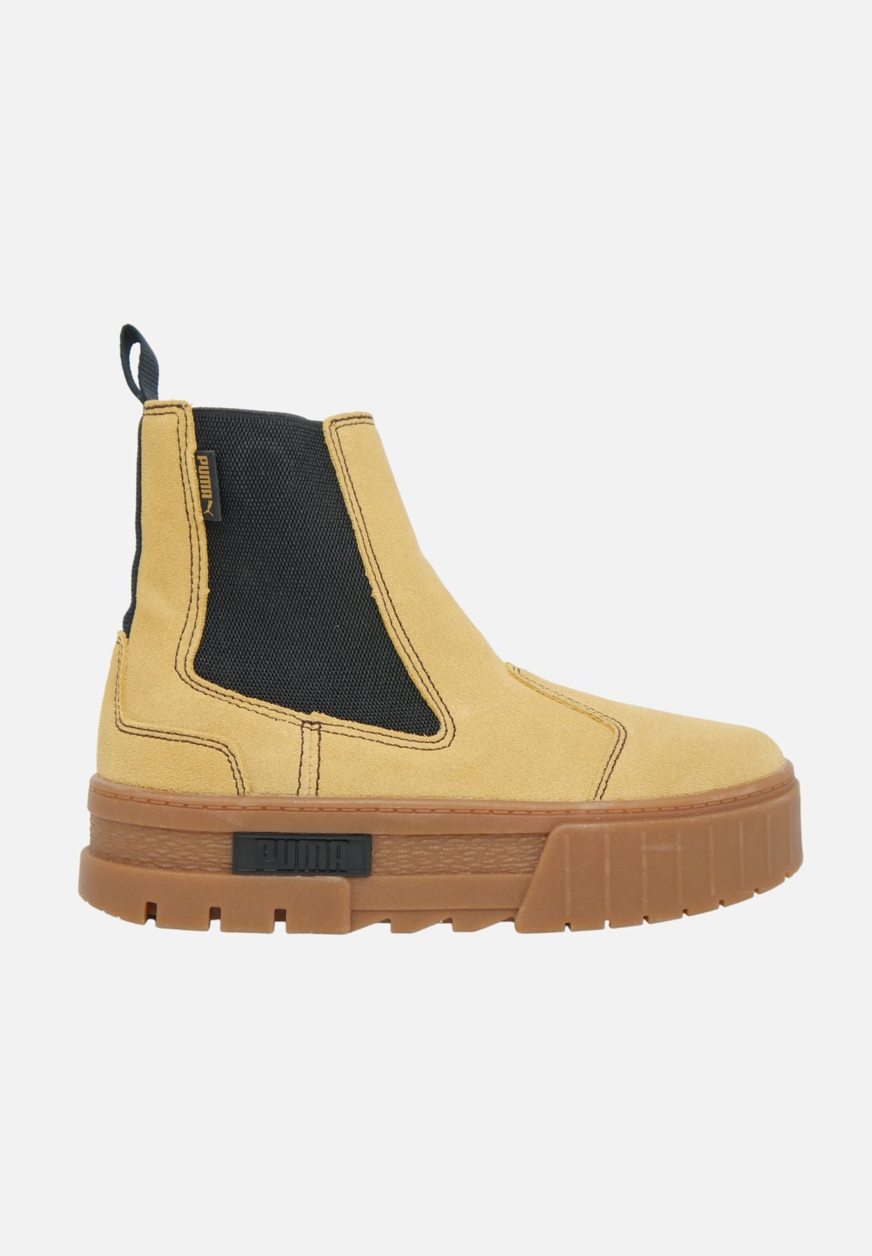 lifestyle mayze chelsea suede - boots - braun