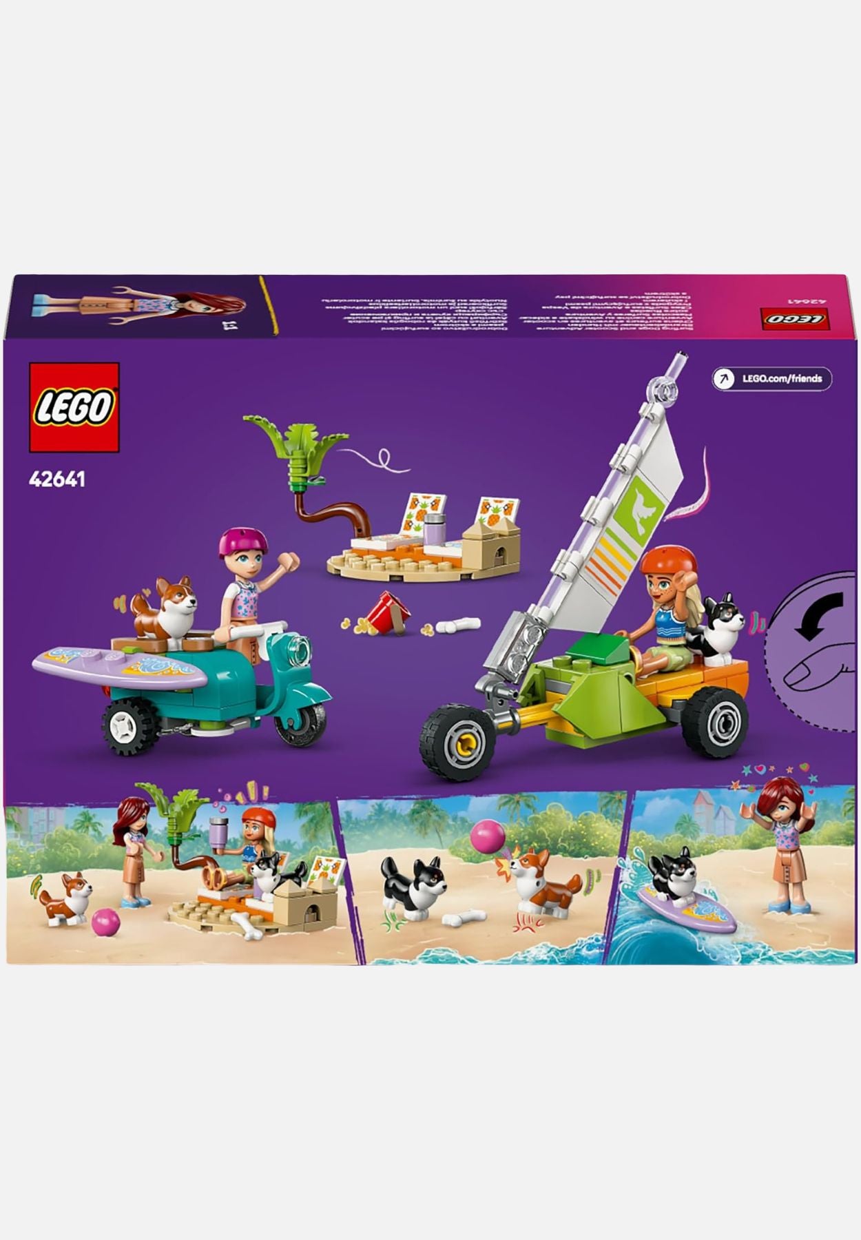 friends strandabenteuer mit hunden - mehrfarbig