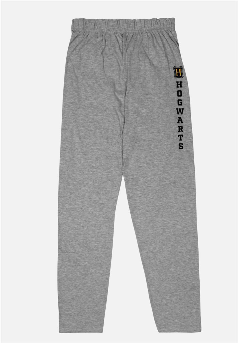 pyjama set lang - grau/schwarz