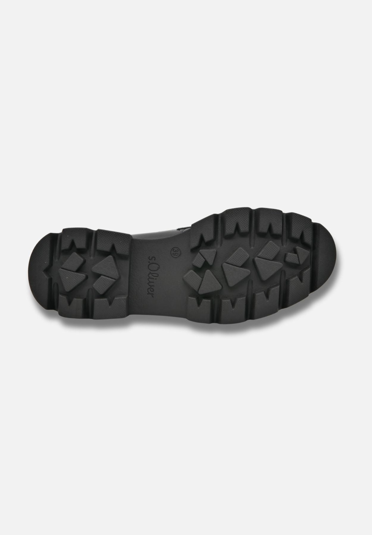 slipper black patent - schwarz