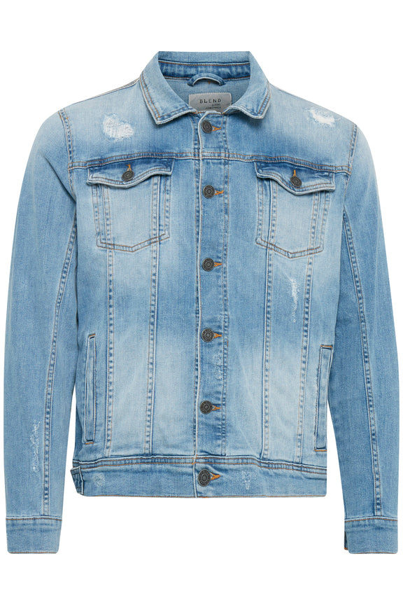 jeansjacke - hellblau