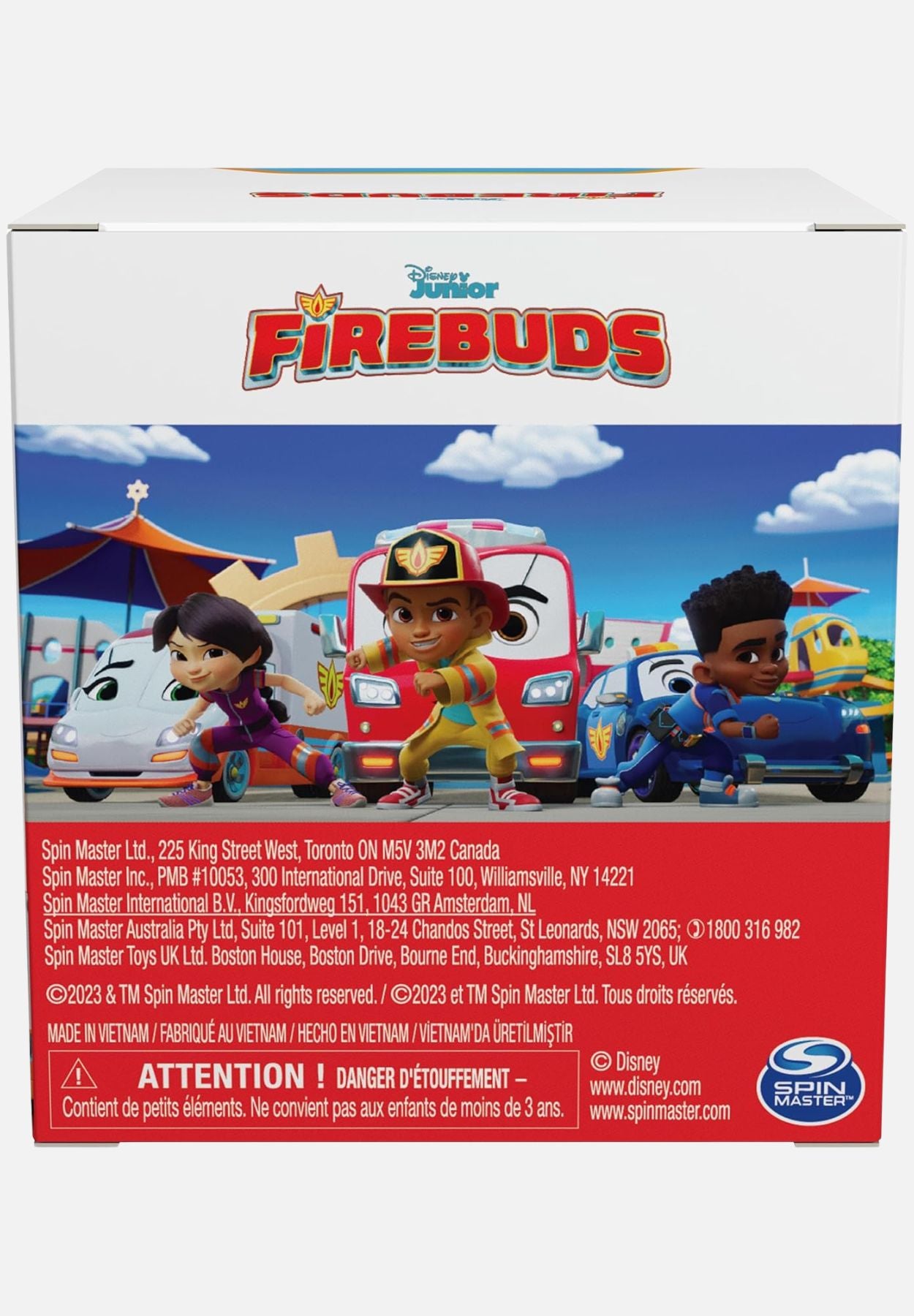 disney junior firebuds rettungsteam - 3er set - mehrfarbig