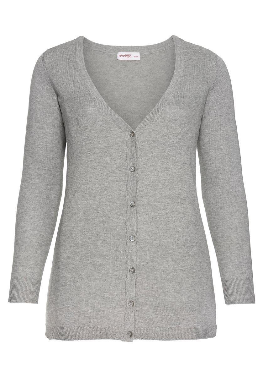 cardigan - grau