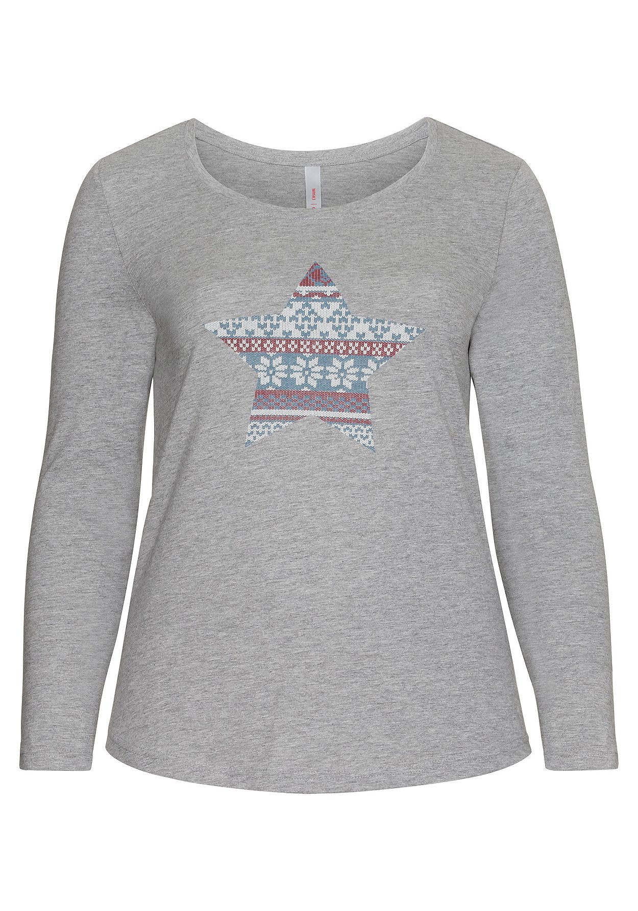 longsleeve - grau