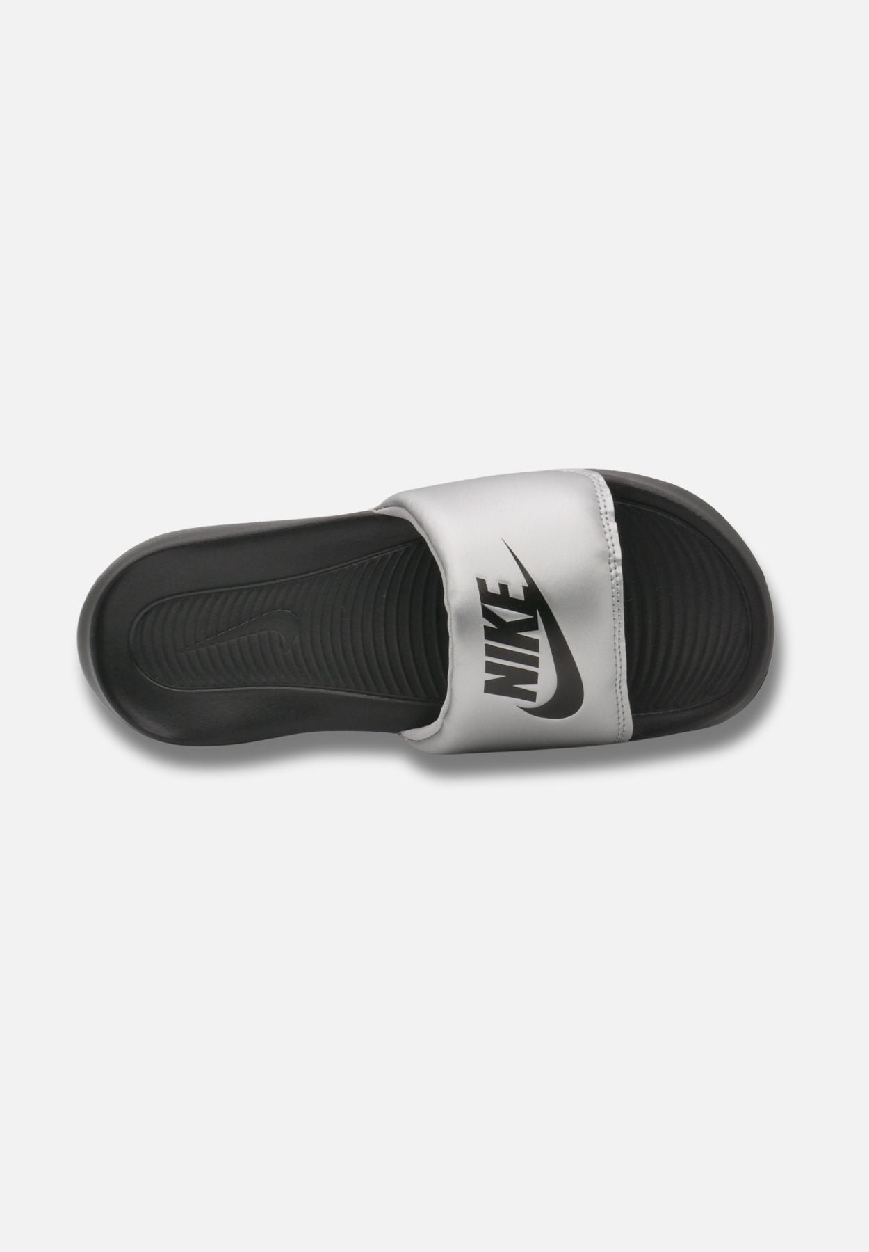 victori one slide - pantolette - silber