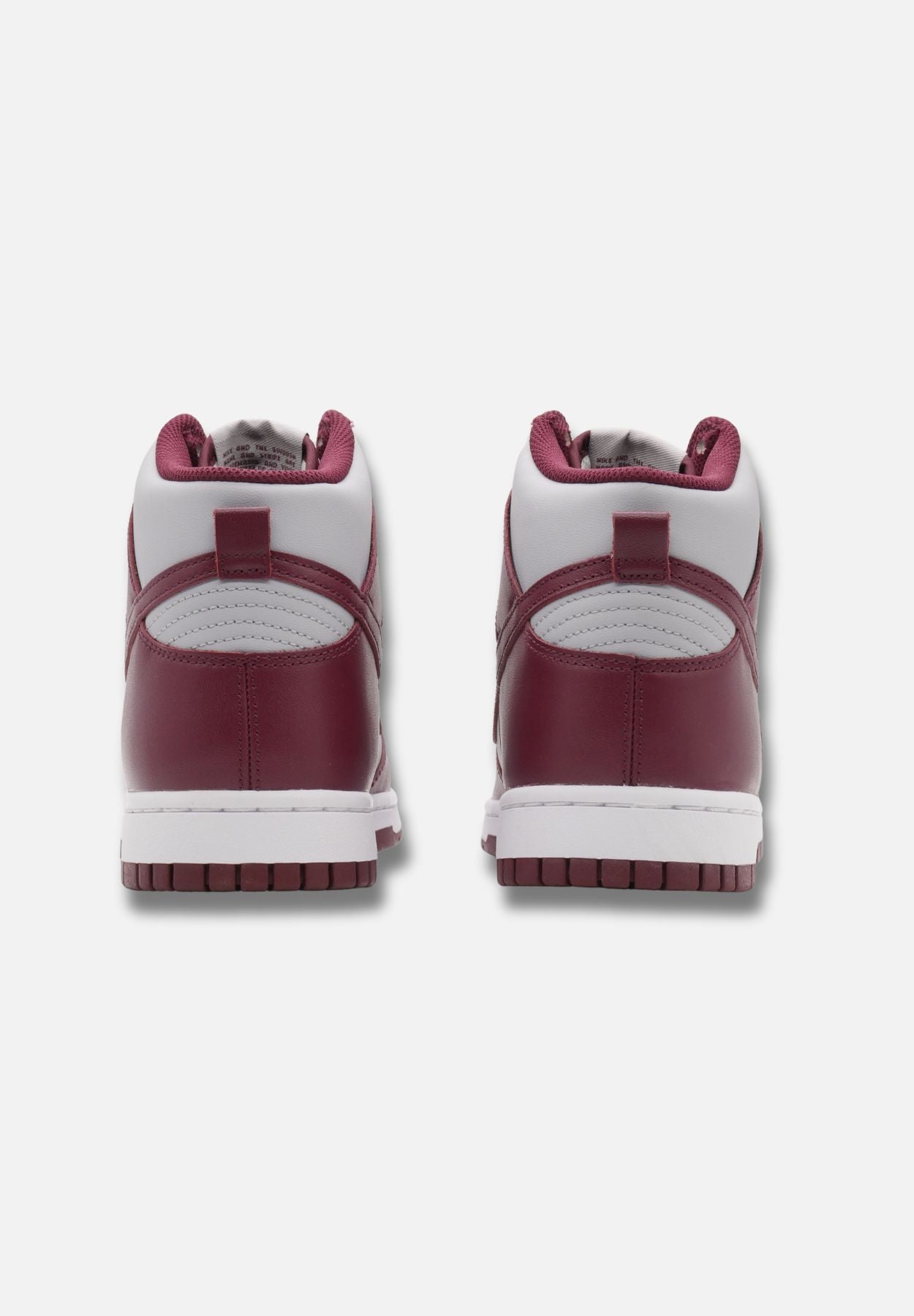 dunk hi retro - sneaker high - rot