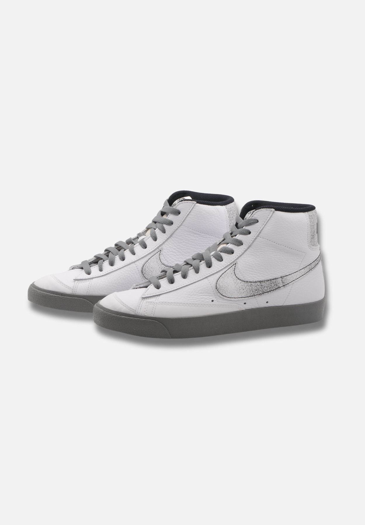 blazer mid '77 emb - sneaker high - weiß