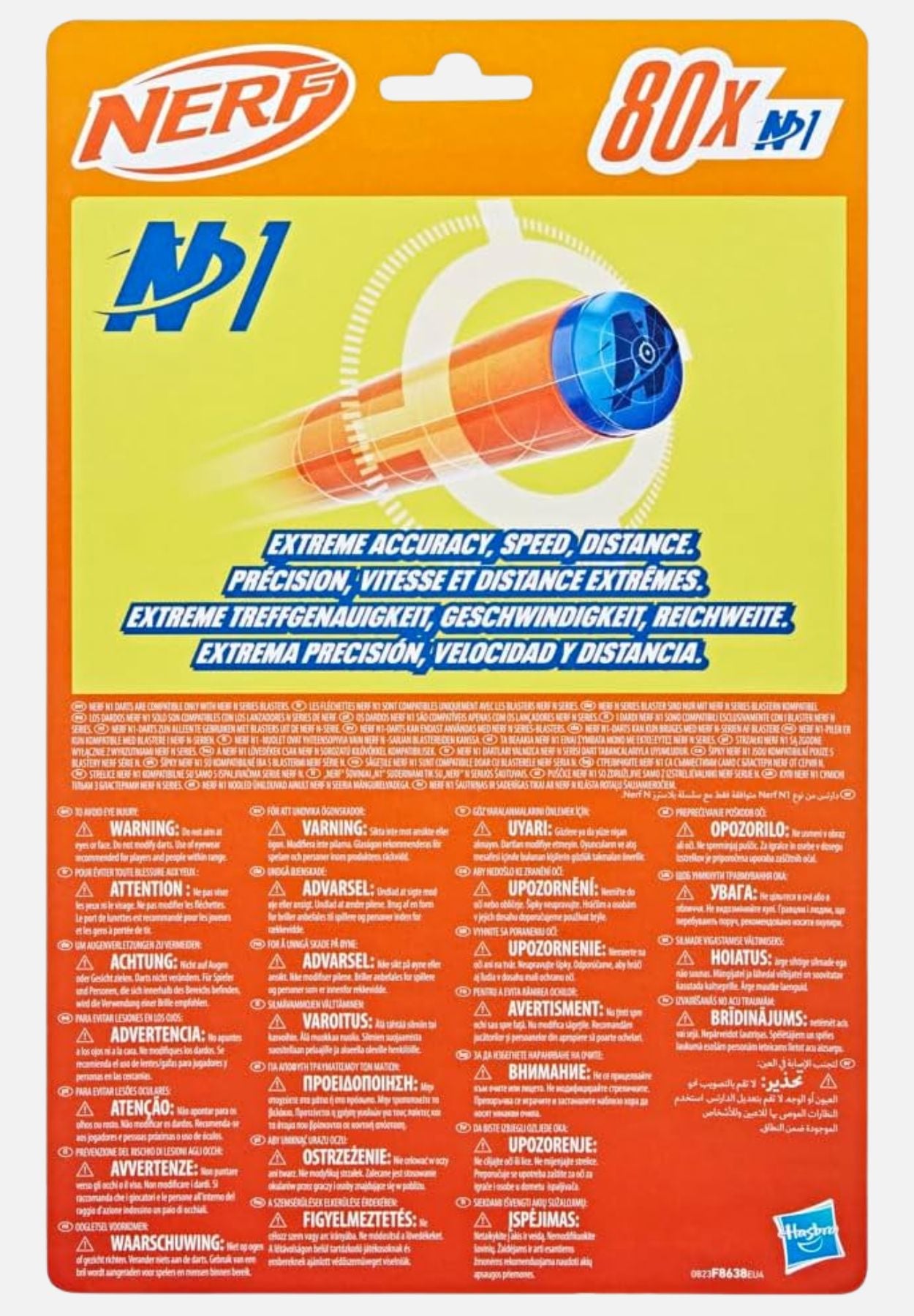 n-serie n1 nachfüllpack 80 stück - orange