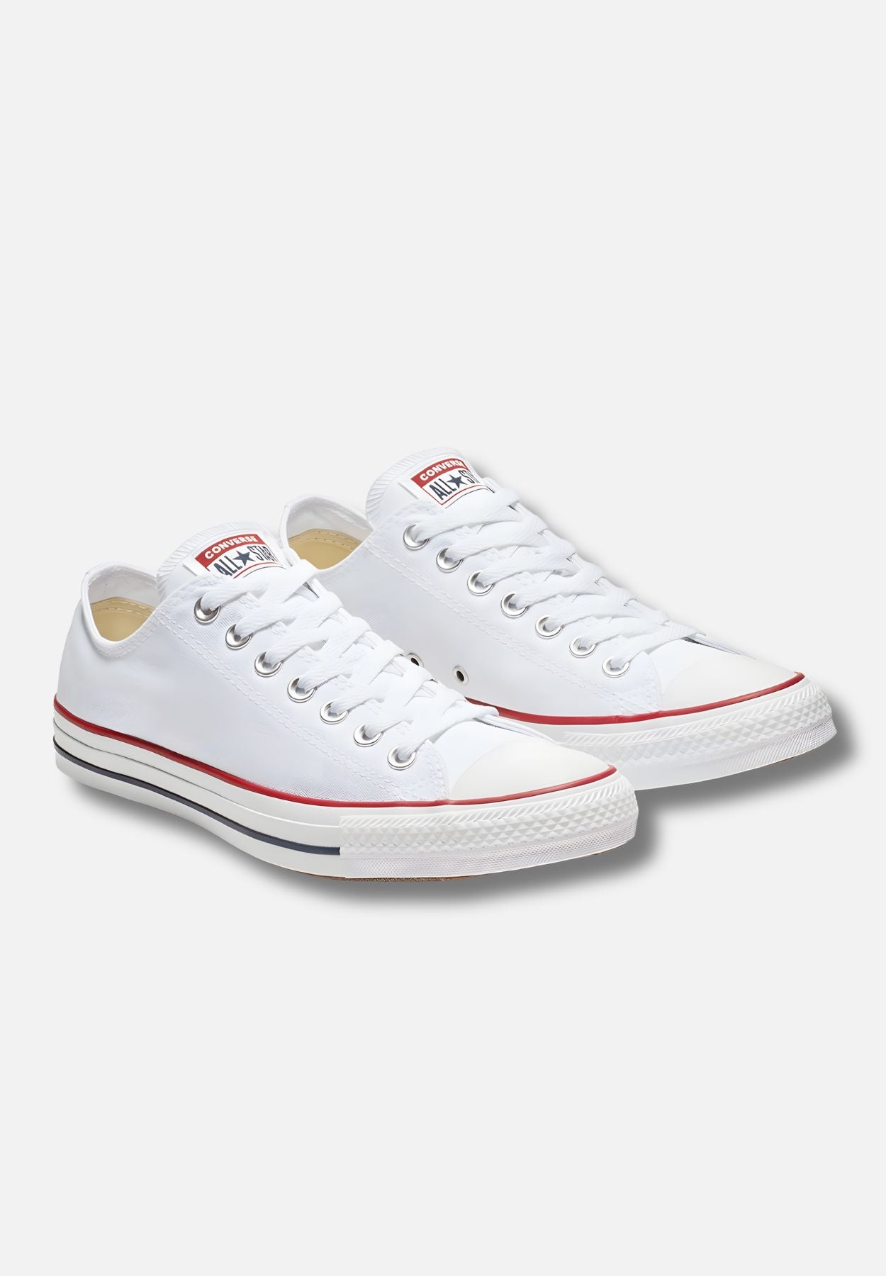 chuck taylor all star ox optical low - weiß
