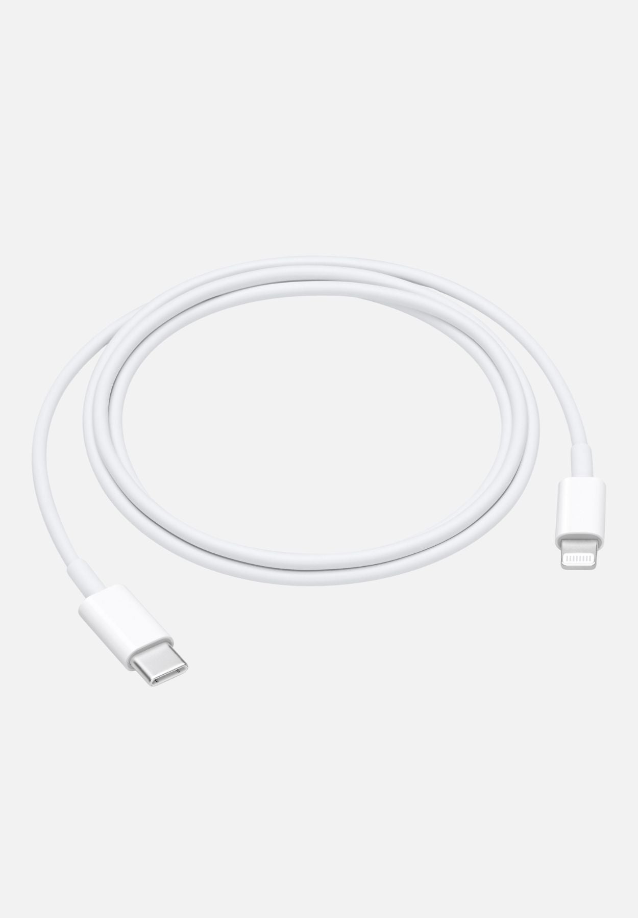 usb - c lightning to cable 1m - weiß