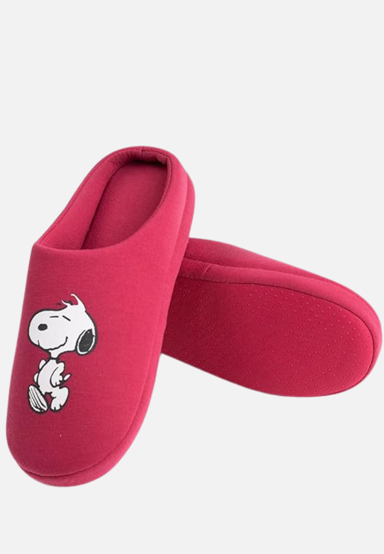 snoopy pantoffeln - rot