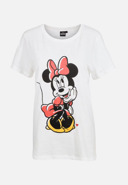 Pyjama Set Kurz - weiß/rot - mehrfarbig