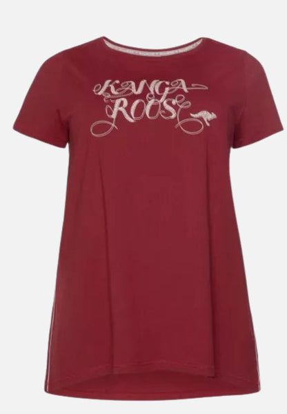 Shirt (2er Pack) - schwarz/rot