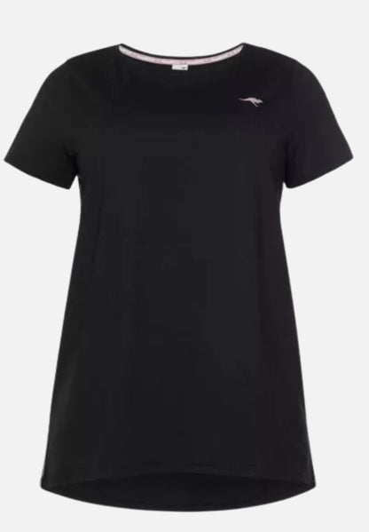 Shirt (2er Pack) - schwarz/rot