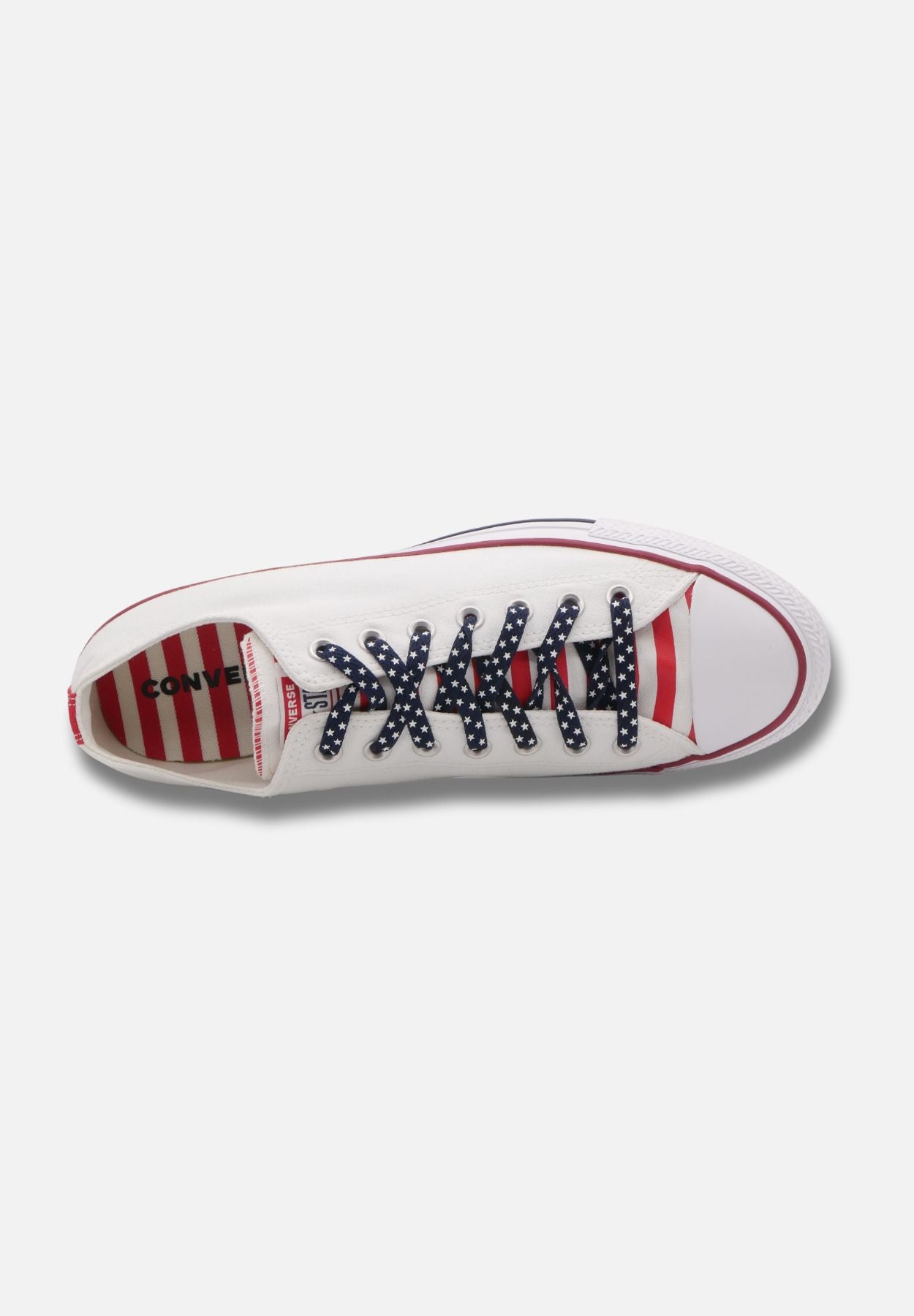 ctas ox - sneaker low - university red - weiß