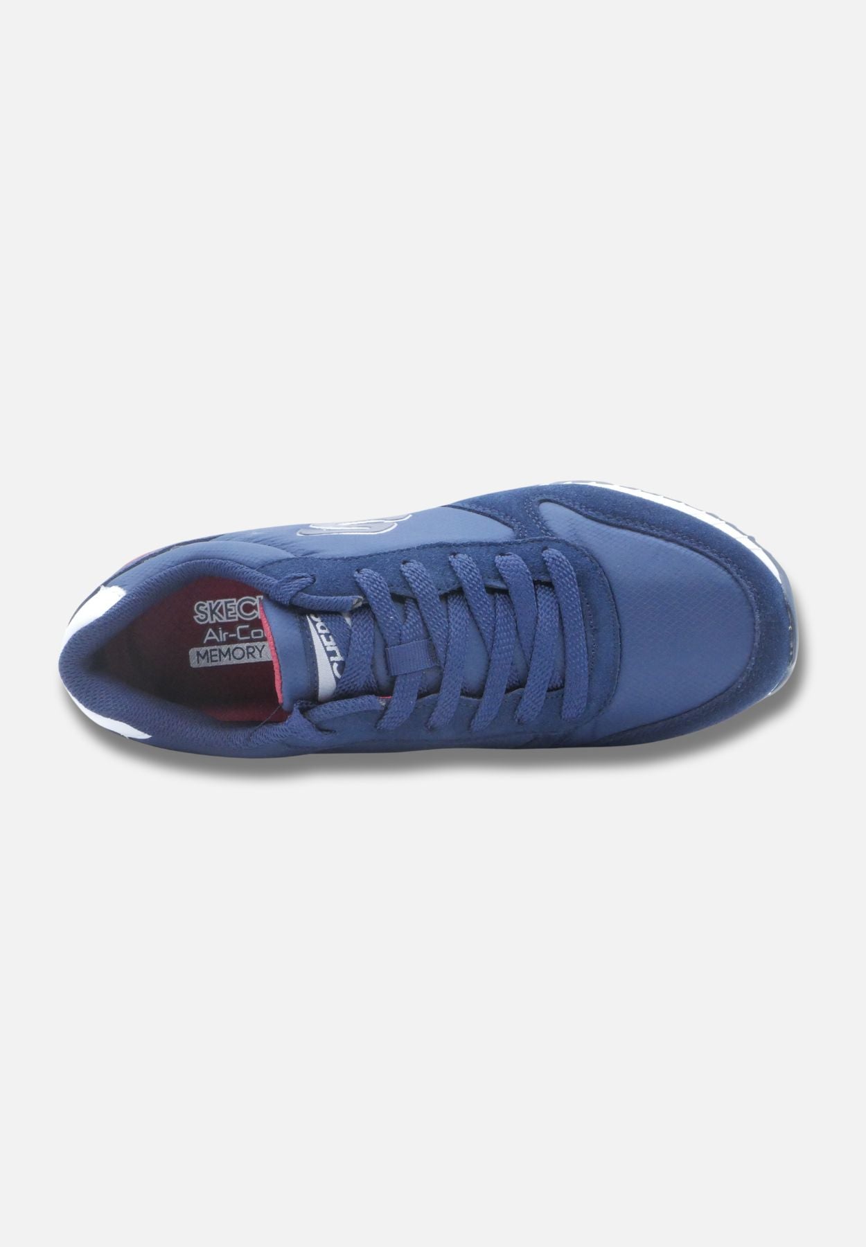 air cooled memory foam - sneaker low - blau