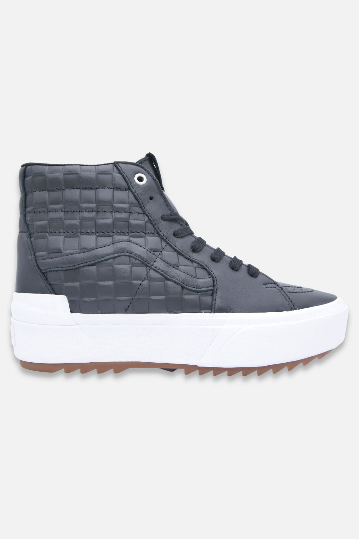 ua sk8-hi stacked - sneaker high - schwarz