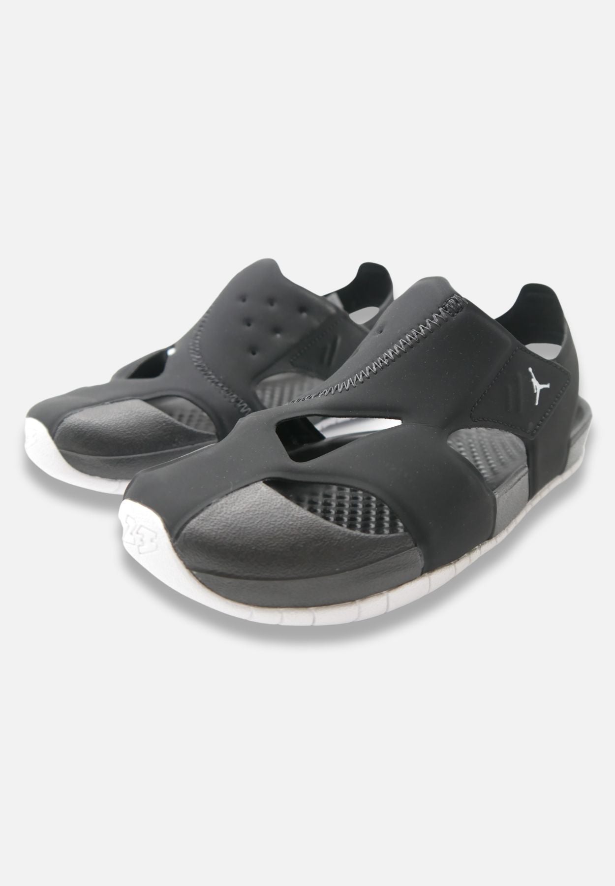 jordan flare (ps) - sandalen - schwarz