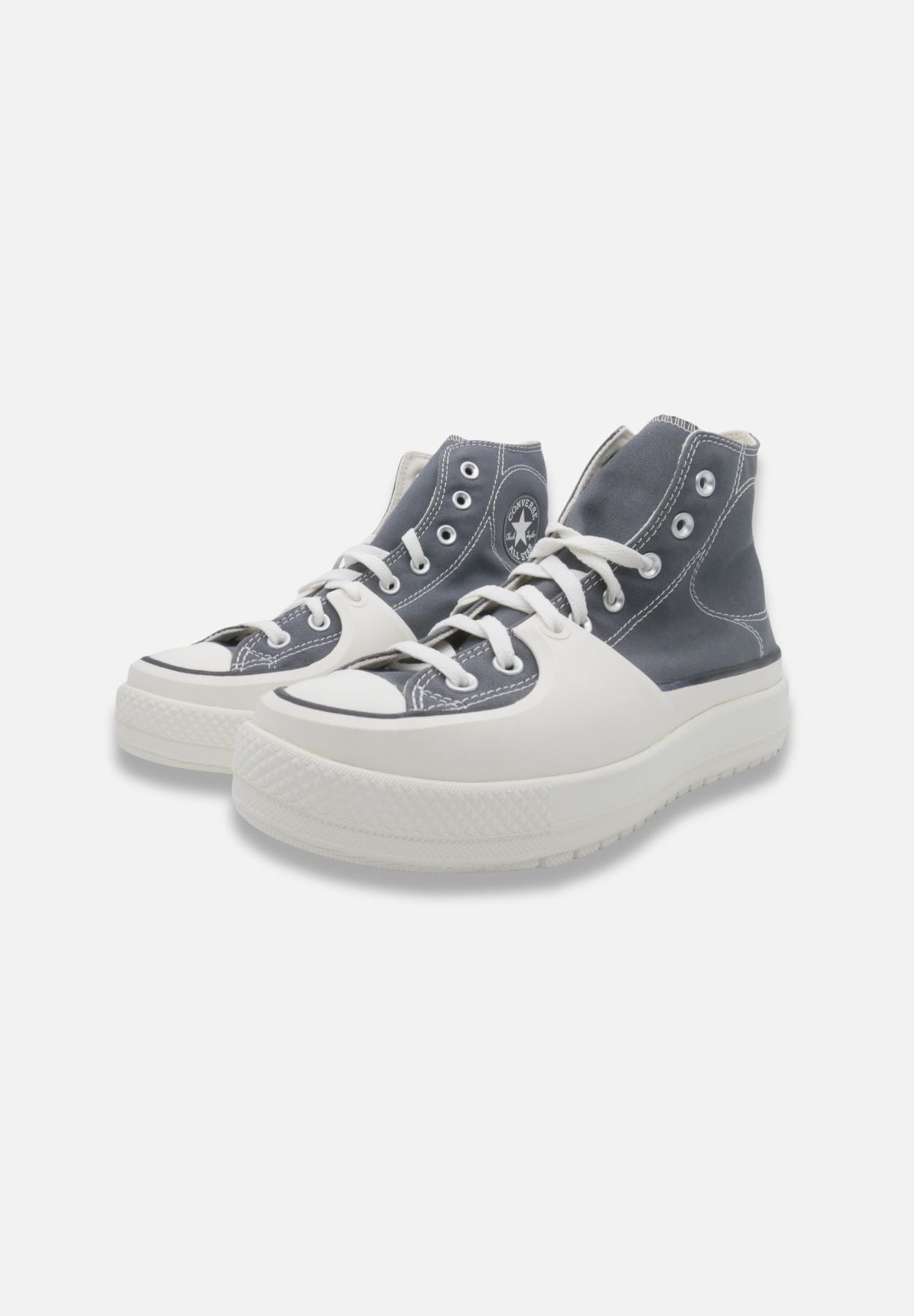 chuck taylor all star construct - sneaker high - grau