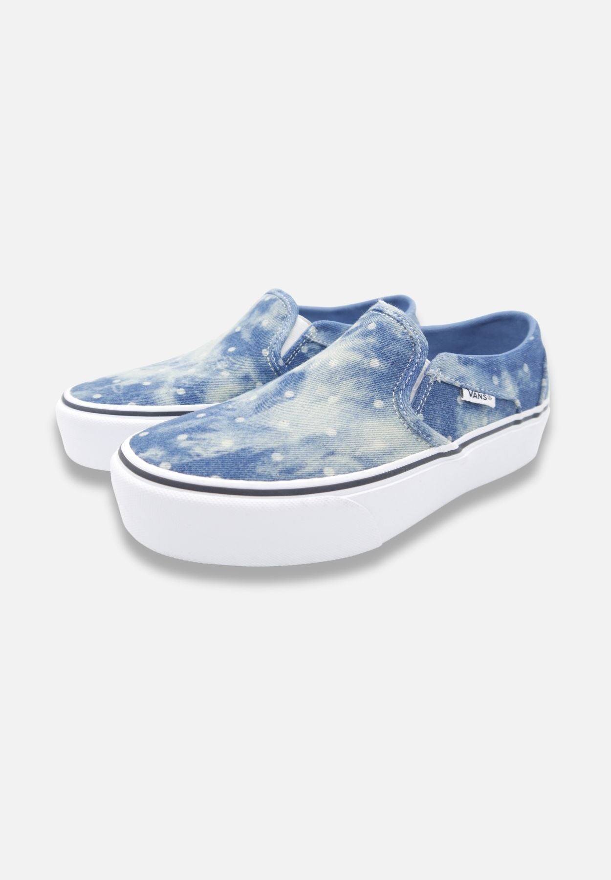 asher platform - sneaker low - blau