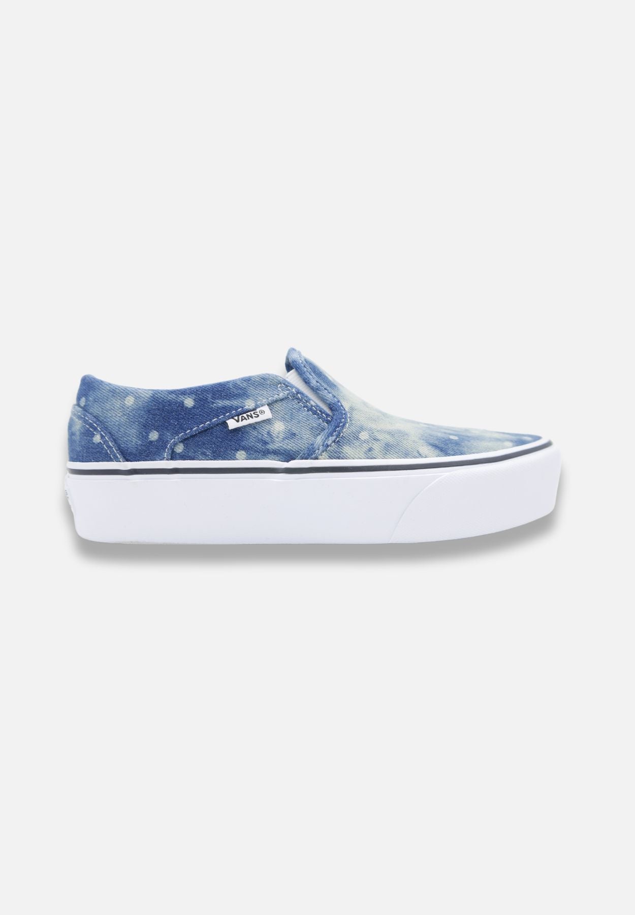 asher platform - sneaker low - blau