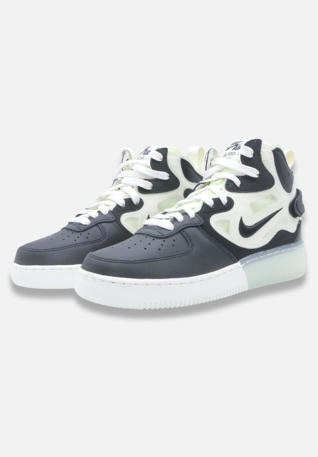 air force 1 mid react - sneaker mid - schwarz