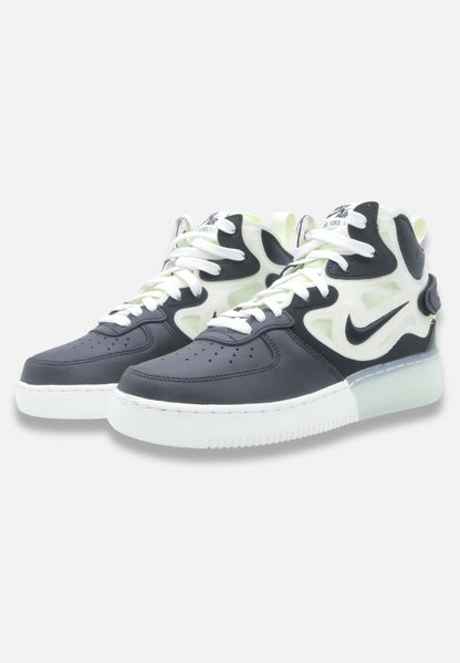 AIR FORCE 1 MID REACT - Sneaker mid - schwarz