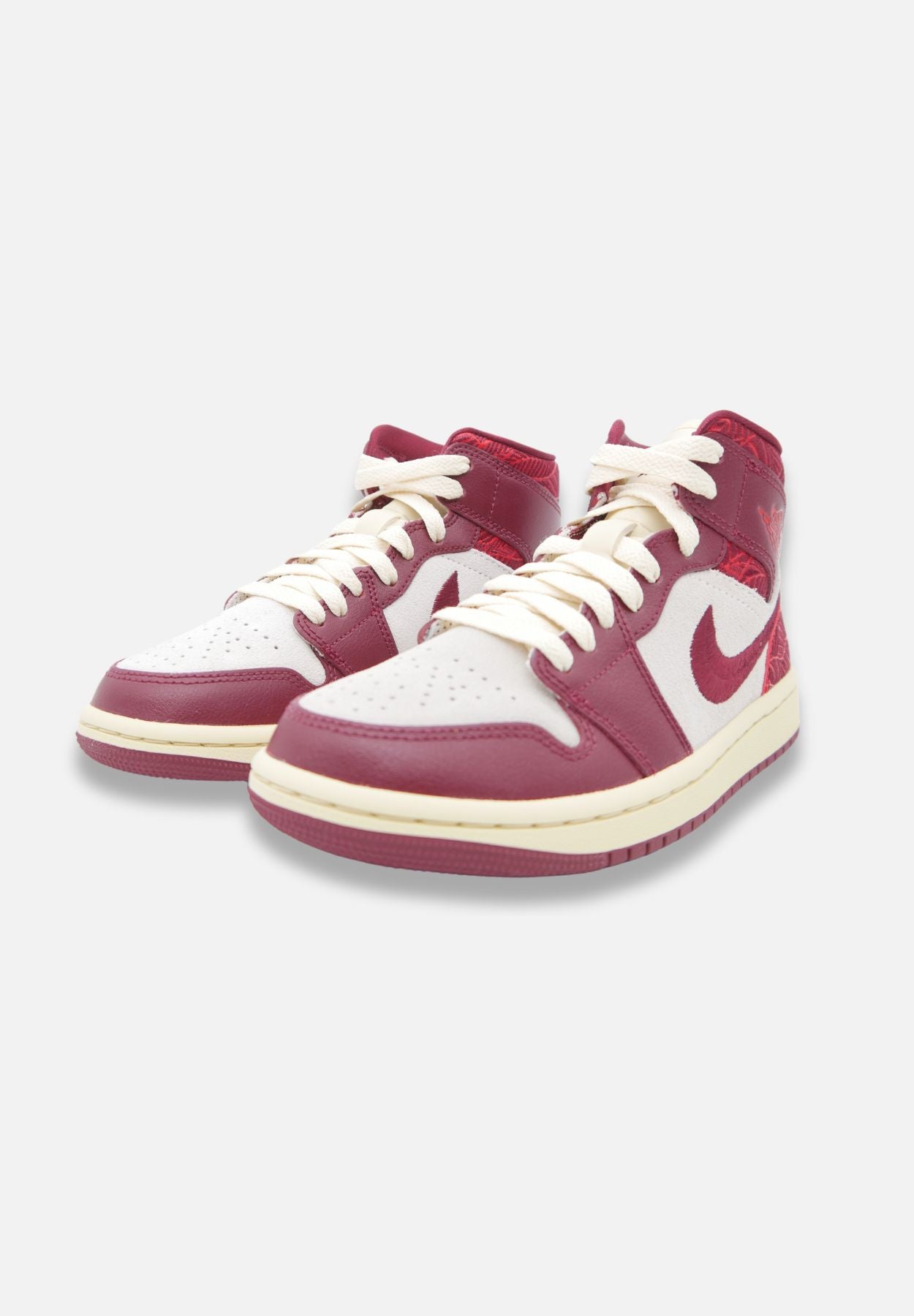 wmns air jordan 1 se - sneaker mid - rot