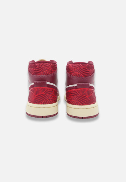 WMNS AIR JORDAN 1 SE - Sneaker mid - rot