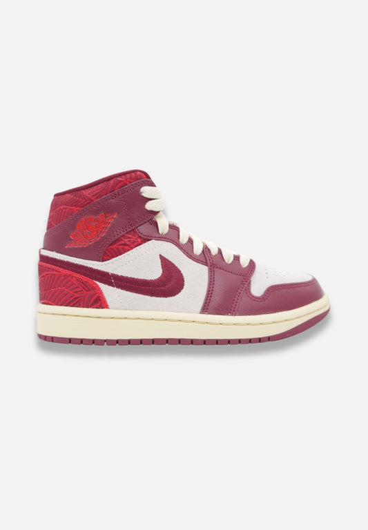 WMNS AIR JORDAN 1 SE - Sneaker mid - rot