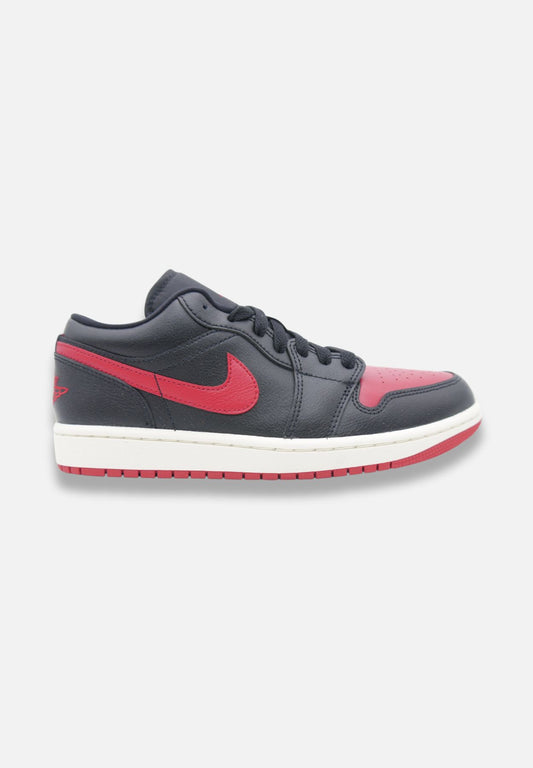 WMNS AIR JORDAN 1 LOW - Sneaker low - schwarz