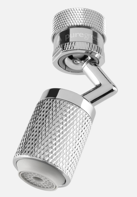 Wasseramaturenstrahlregler 360° - silber