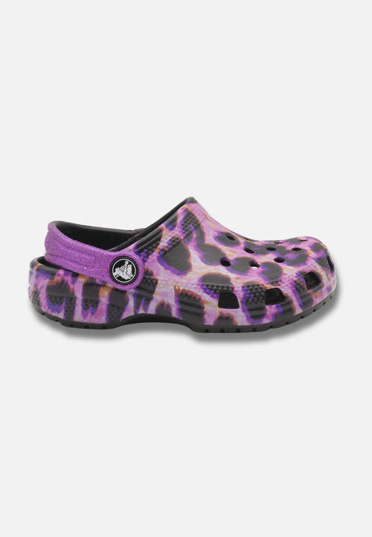 Classic Animal Print Clog K - Pantolette - mehrfarbig
