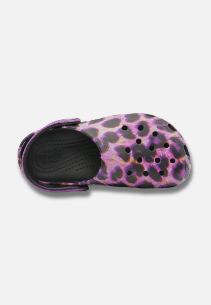 Classic Animal Print Clog K - Pantolette - mehrfarbig