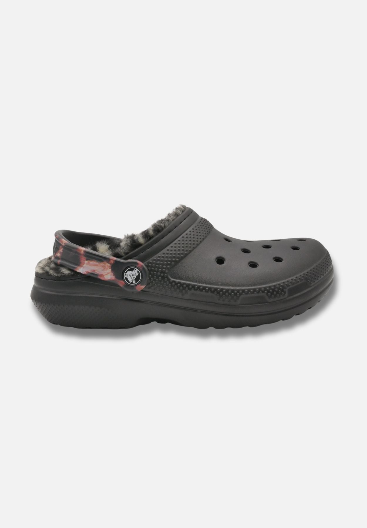 classic lined animal remix clog - pantolette - schwarz