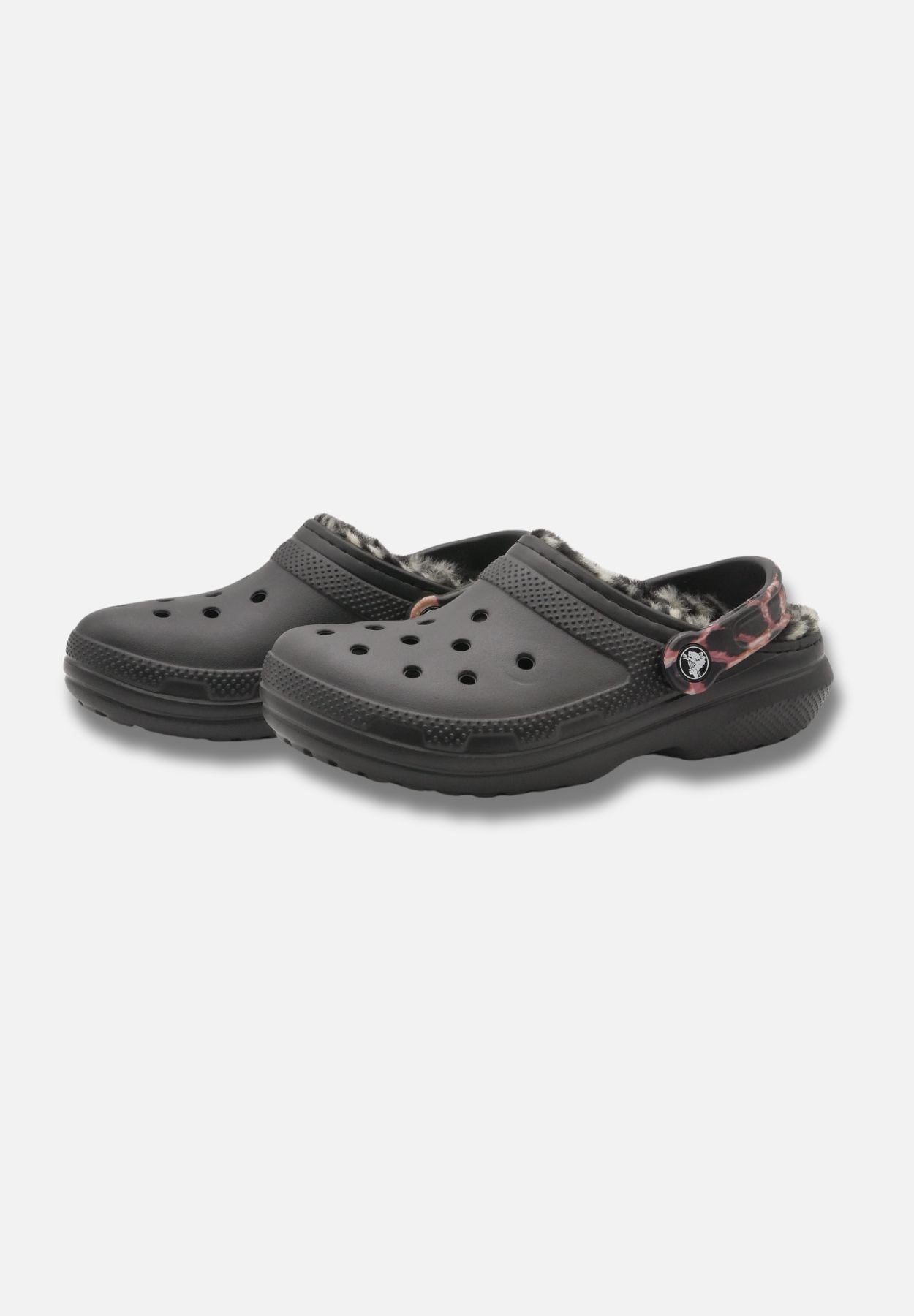 classic lined animal remix clog - pantolette - schwarz