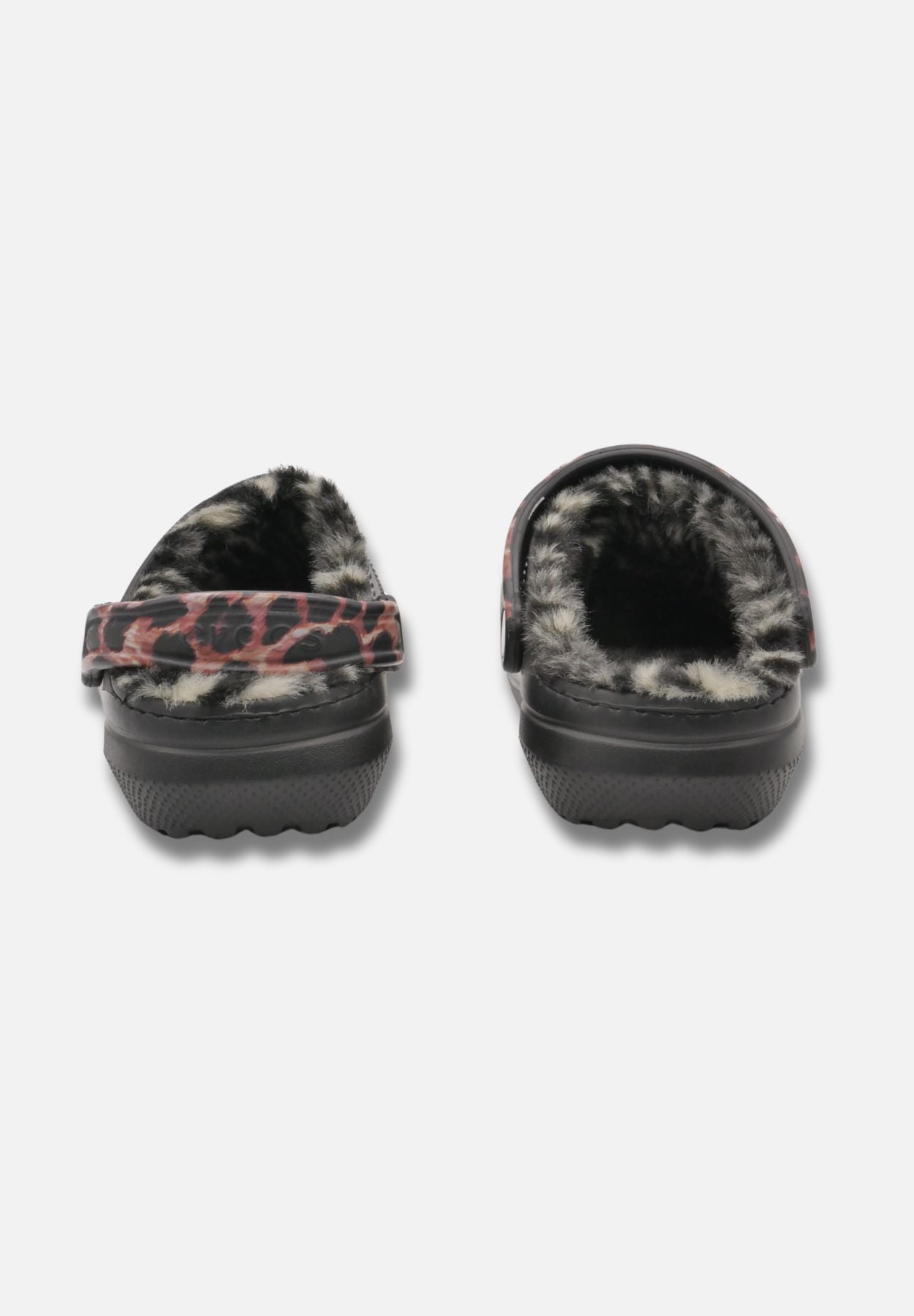 classic lined animal remix clog - pantolette - schwarz