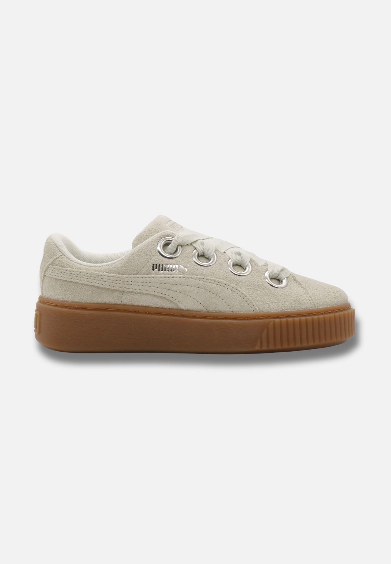 platform kiss suede wn's - sneaker low - beige