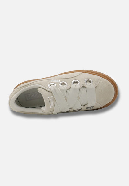 Platform Kiss Suede Wn's - Sneaker low - beige