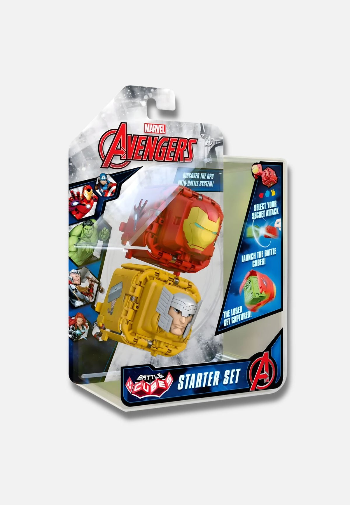 battle set - avengers iron man vs thor - mehrfarbig