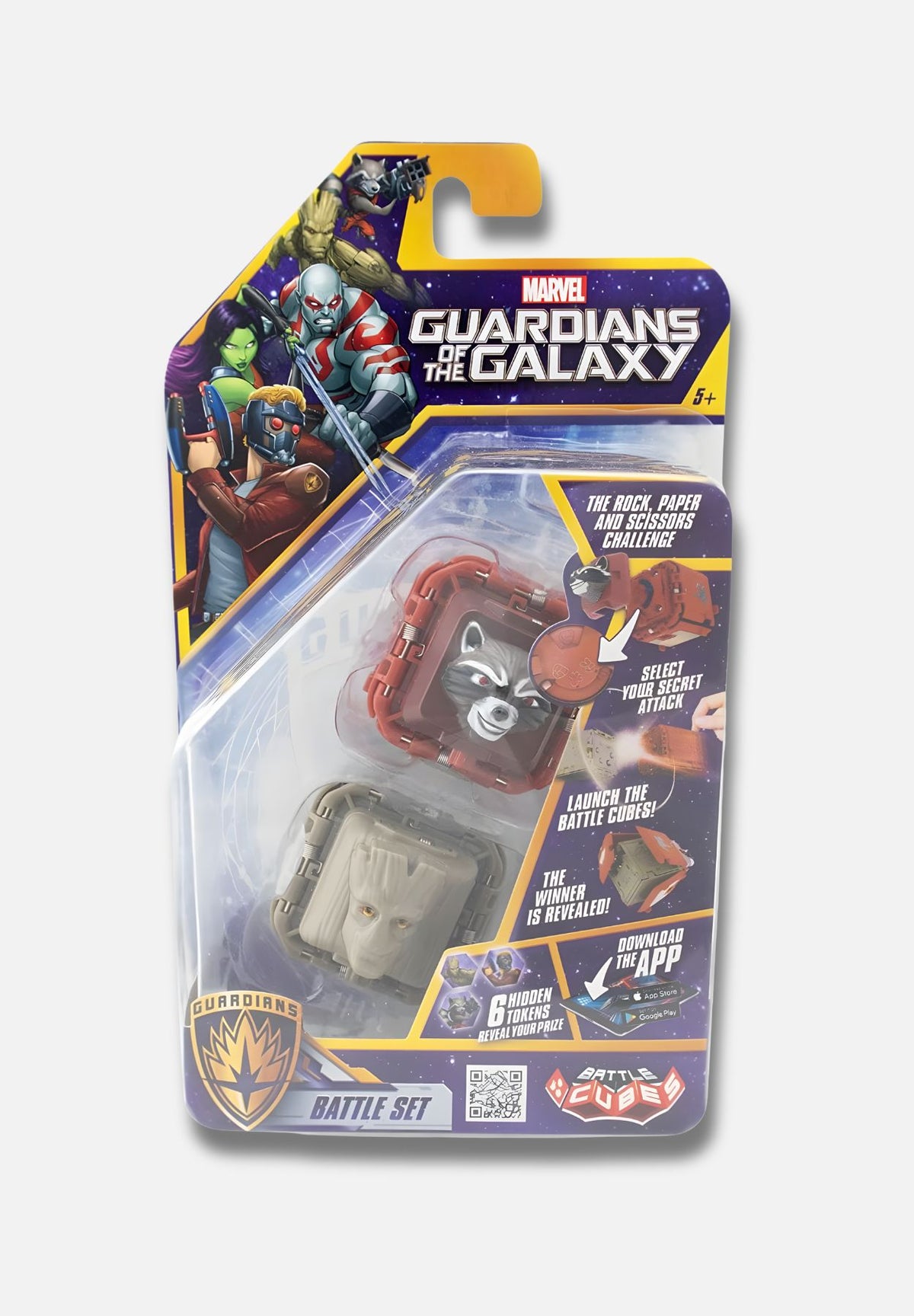 battle set - guardians of the galaxy rocket vs groot - mehrfarbig